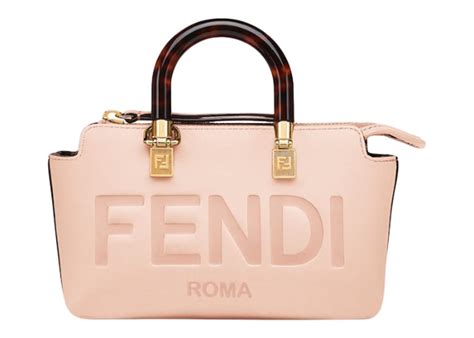 fendi boston the way multicolored pale pink|Fendi by the way.